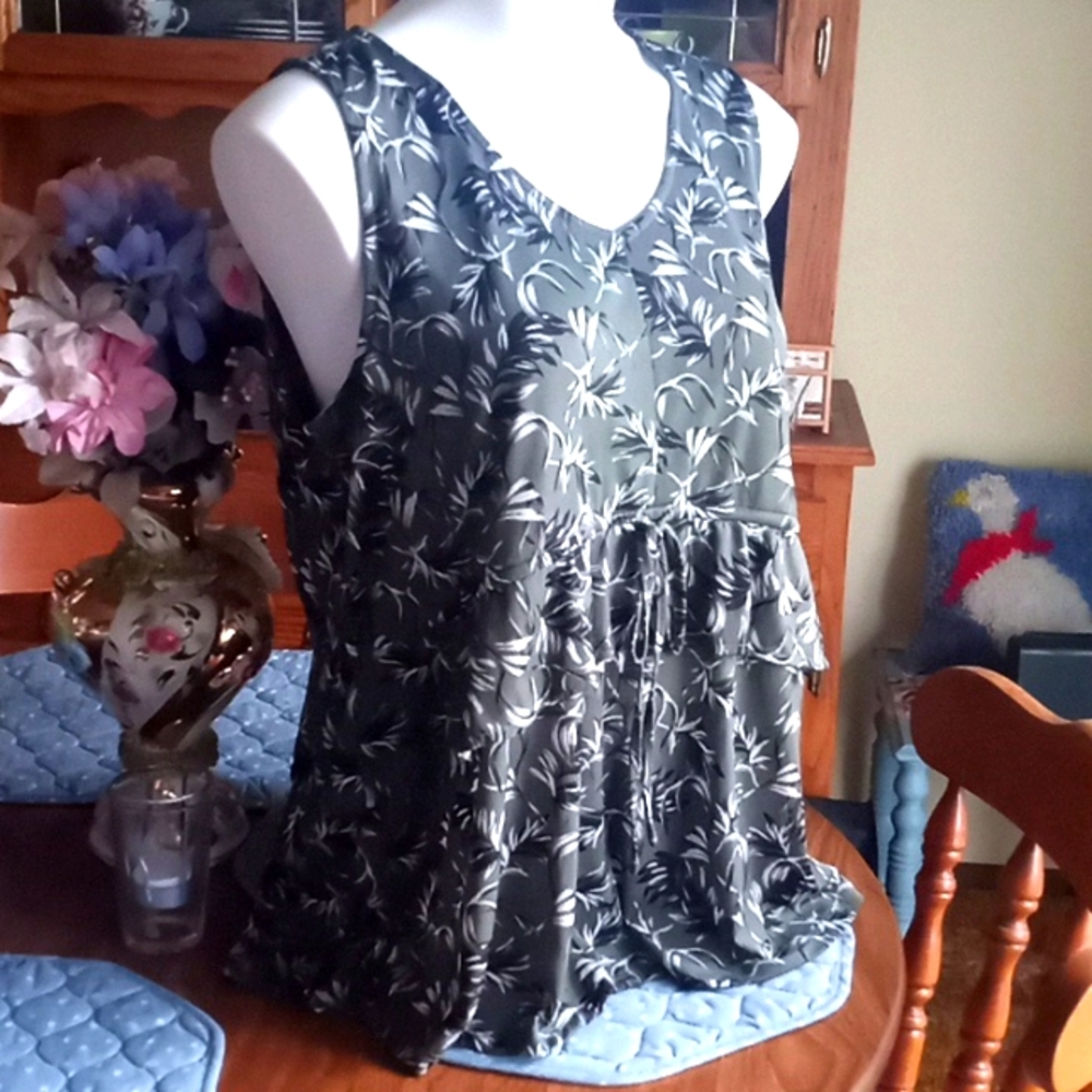 Style & Co. Ruffle Tank - Picture 2 of 7